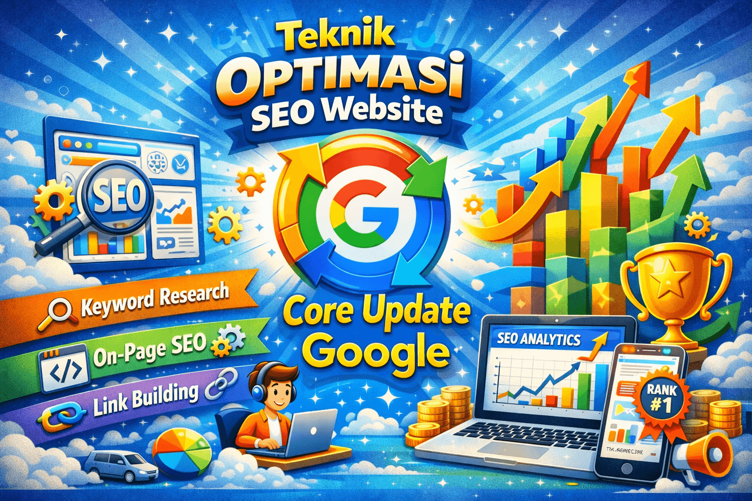 teknik optimasi seo website Core Update Google
